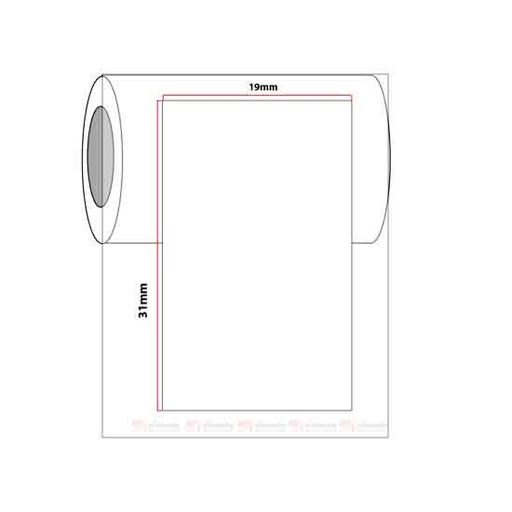 [MAT-33007] Etiqueta Monarch 1155 en blanco paquete 8 rollos