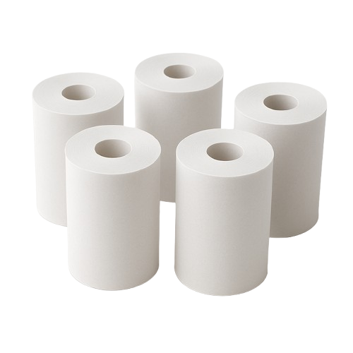 [mat - 48688] Rollos papel térmico en blanco  79mmx60m, 55gr (paquete 5 unid)
